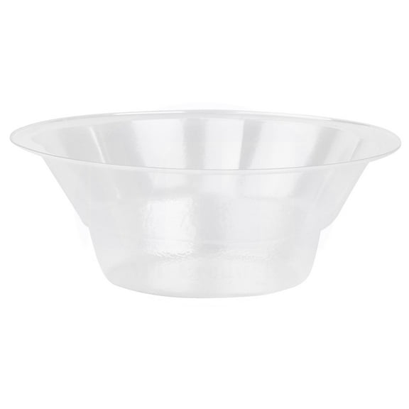 MT Products Clear Disposable Plastic Ice Cream Cups 8 oz - Pack of 75