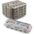 thumbnail image 1 of MT Products Large Printed Natural Pulp Paper Egg Cartons - Pack of 15, 1 of 10