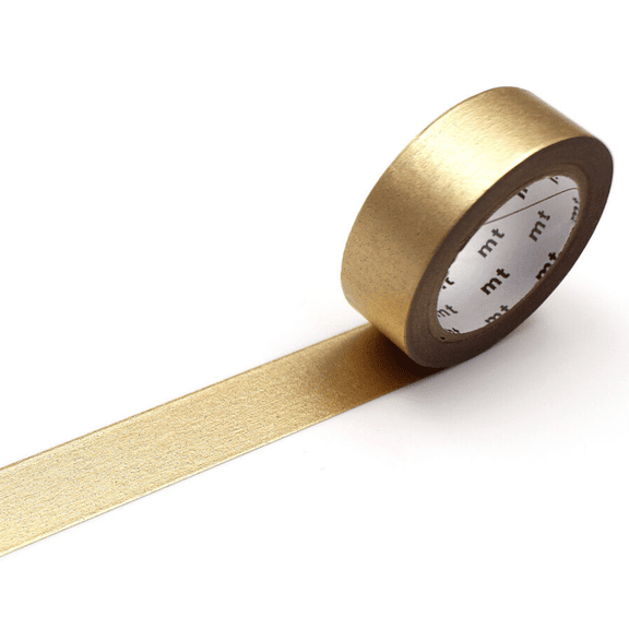 MT High-Brightness Washi Paper Masking Tape: 3/5 in. x 23 ft. (Champagne) MT01P532