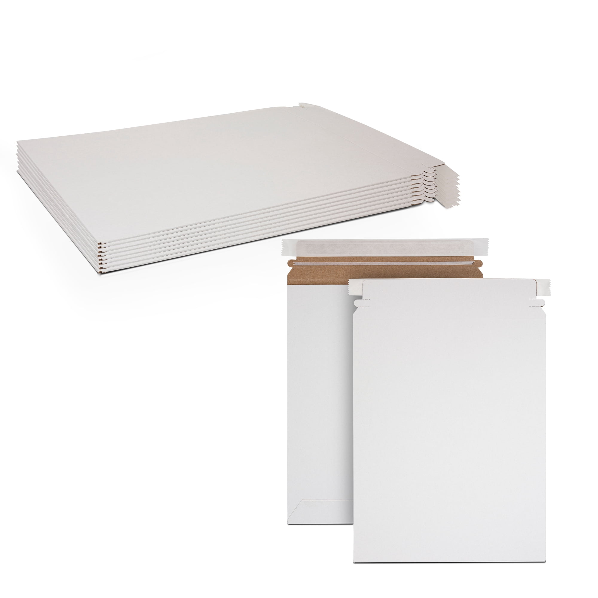 MT Products White Shipping Envelope - 7" x 9" Mailing Envelopes - Pack of 100