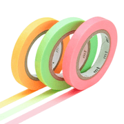MT Slim Washi Paper Masking Tape [Produced in Japan] 0.24 in. x 33 ft. Basic I 3-pack
