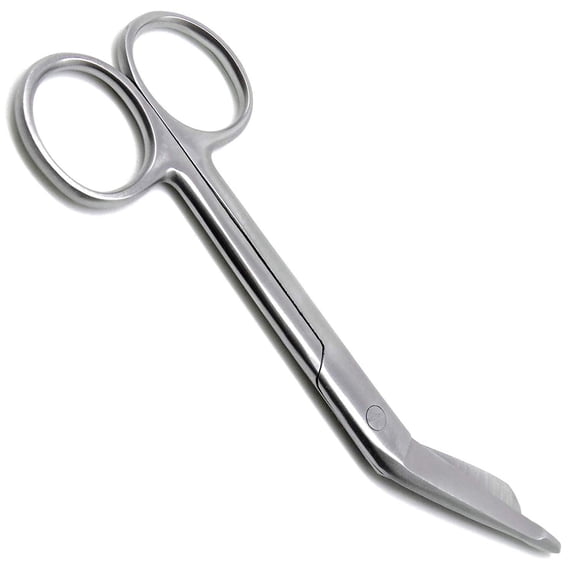MT Stainless Steel Blunt Tip Bandage Scissors, 7.5 inch, Silver