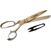 MT Stainless Steel Fabric Scissors, 12, Silver, with Small Scissors