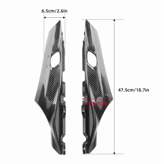 MT09 2021-2023 Rear Passenger Seat Cowl Side Panel Fairing Cover For Yamaha MT-09 SP 2022 Motorcycle Fairing Frame