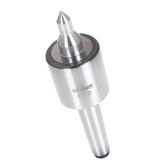 MT2 Live Center, 60 Degrees 0.000197 inch High Precision Lathe Center, Shank Diameter 18mm