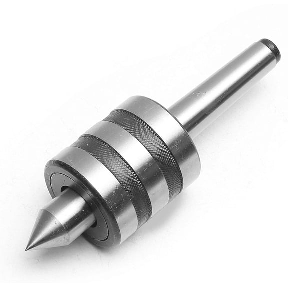 MT2 Live Center Morse Taper Triple Bearing Spindle Lathe Milling Steel Precision Rotatory Revolving Metal For Turning CNC Work Chuck Tool