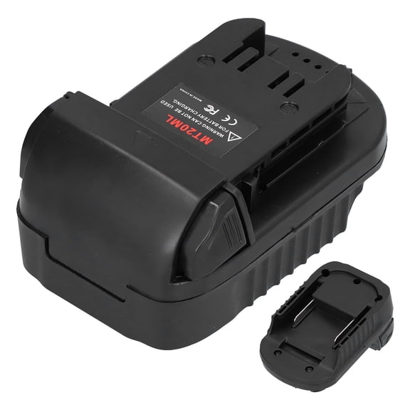 MT20ML Battery Size Converter Adapter for 18V Lithium Ion Cordless Tools, Professional Battery Converter Smoothly Converts 18V Slide Style Power Source into M18 Standard Interface 4.3x2.6x2.0 inches