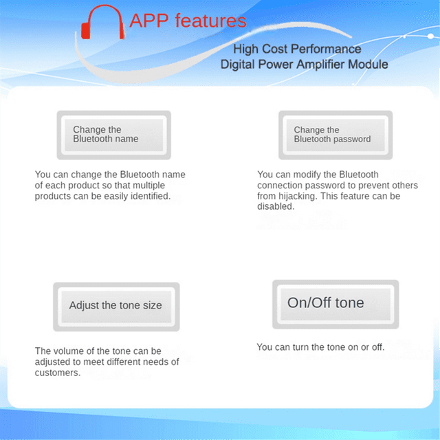 MT21 2x50W+100W 2.1 Channel Subwoofer Digital Power Amplifier Board