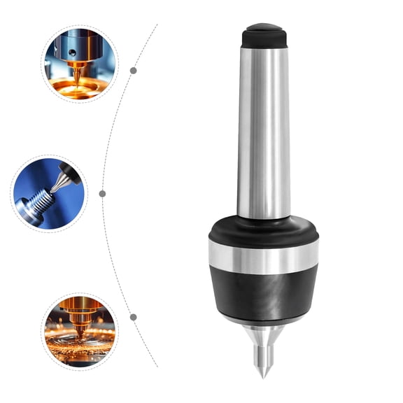 MT4 Live Center, MT4 Lathe CNC Tool for High-Speed Lathes, CNC Lathes, and Great for Supporting Your Workpieces at the Tailstock End of Your Lathe