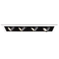 thumbnail image 1 of MT4LD416NE-F27-BK-WAC Lighting-Precision Multiples  29 Inch 46W 4 LED Flood Reccessed Housing-Black Finish-40 Beam Spread-85 Color Rendering, 1 of 2