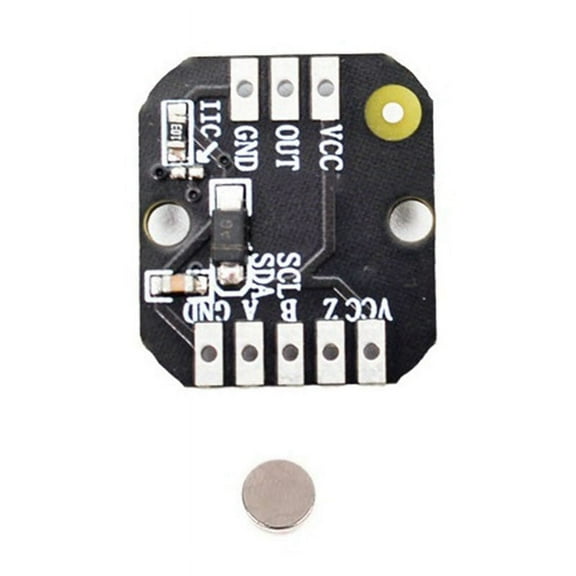 MT6701 Magnetic Encoder Module PWM/I2c Brushless Motor Encoder ABZ Mode 1024 Lines Replaces AS5600 Module