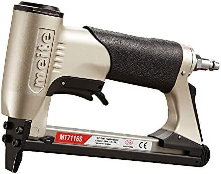 MT7116S Pneumatic Upholstery Stapler 22 Gauge 71 Series 3/8" Crown