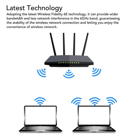 MT7902 WiFi 6E Card, 2.4GHz/5GHz/6GHz, 2400Mbps Speed, <span Style="background:red"></span> 5.2, Compatible With <span Style="background:red"></span> 10/11 <span