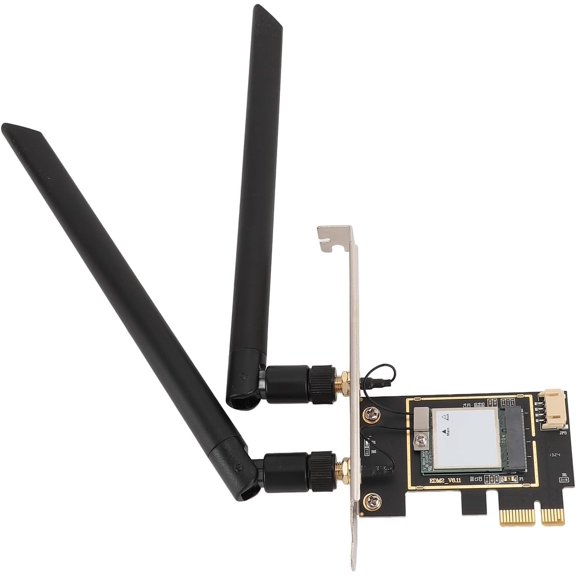 MT7925 PCIe Wi Fi Card, 5400Mbps 2.4G 5G 6G Tri Band Bluetooth5.3, Network Card Adapter Support MU MIMO, for 10 11, for Linux