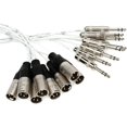 MT8BQBQ20 8 Channel Male XLR to TRS