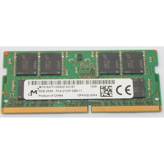 MTA16ATF1G64HZ-2G1B1 Micron 8GB 2RX8 DDR4 PC4-17000 2133MHz Laptop Memory Module