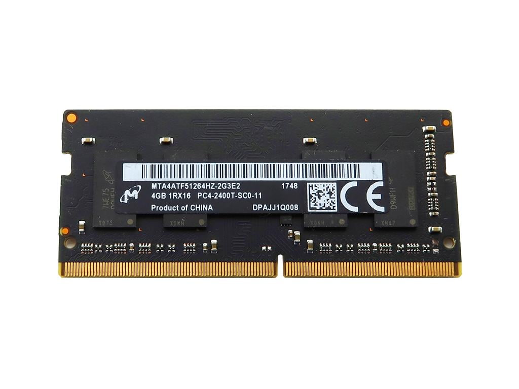 MTA4ATF51264HZ Micron 4GB 1RX16 DDR4 PC4-19200 2400MHZ CL17 Memory