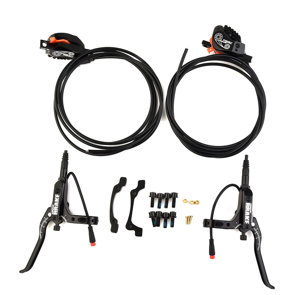 MTB 4 Piston Electric Disc Brake Electric Bicycle Scooter Power Off Oil