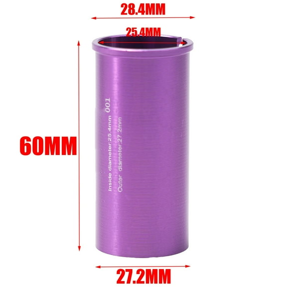 MTB Bicycle Bike Seat Post Shim Tube Sleeve Reducer Seatpost Convert Adapter
