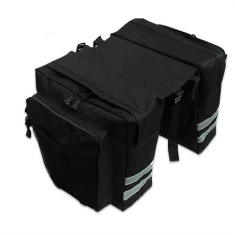 MTB Bicycle Carrier Bag Rear Rack Bike Trunk Bag Luggage Pannier Back Seat Double Side Cycling Bycicle Bag Durable Travel