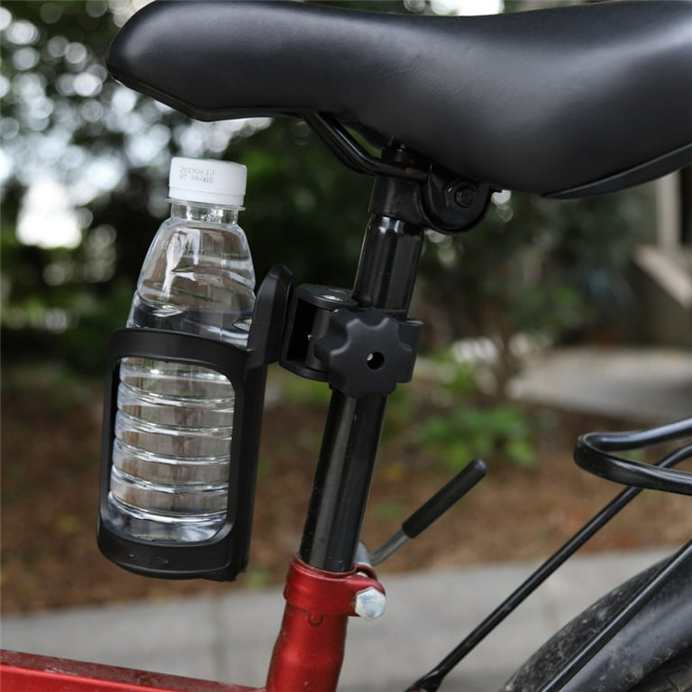 MTB Bicycle Water Bottle Holder Polycarbonate Mountain Bike Bottle Cage Bracket Cycling Drink Water Coffee Cup Rack Bracket Cage Cup Holder Stroller