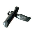 thumbnail image 1 of MTB Bike Bar Ends Carbon Fiber Mountain Bike Bicyle Handlebar Ends  22.2mm Glossy, 1 of 8