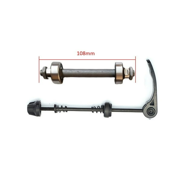 MTB Bike Bicycle Wheel Hub Front And Rear Quick release Axle With 2 Bearings