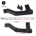 thumbnail image 1 of MTB Brake Disc Bracket IS PM A B to PM Brake Adapter For 140 160 180 203mm Rotor, 1 of 2
