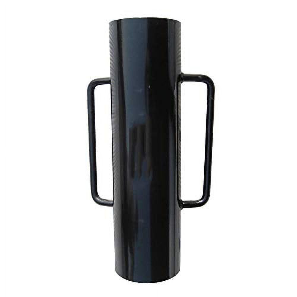 MTB Fence Post Driver with Handle, 34LB Black Hand Post Pounder