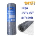 thumbnail image 1 of MTB Galvanized Hardware Cloth 24 Inch x 50 Foot -1/2 Inch x 1/2 Inch 19GA, 1 of 5