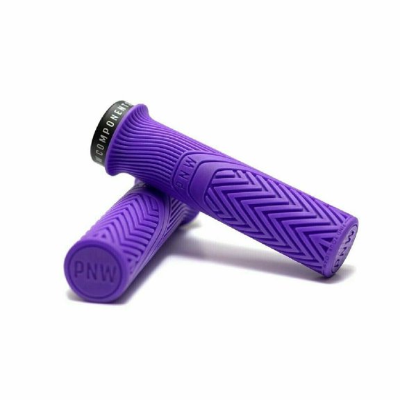 PNW Loam Mountain Bike Grips MTB Grips- Fruit Snacks Purple LGA25PB
