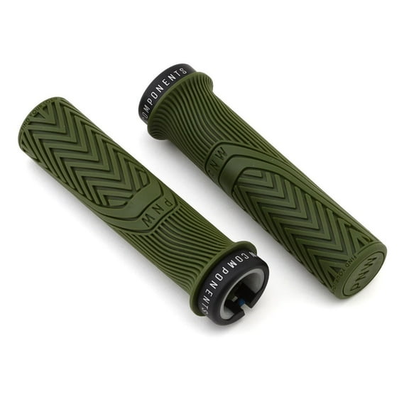 PNW Loam Mountain Bike Grips MTB Grips Moss Green