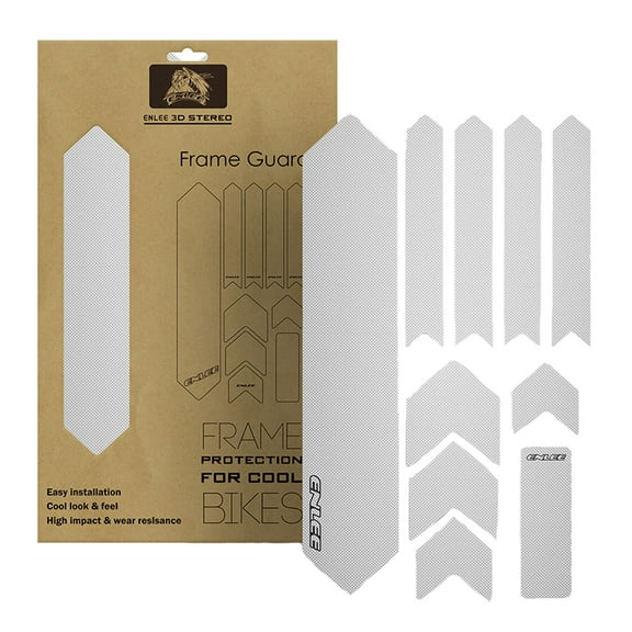 MTB Road Bike Best Removable Glue Anti-Skid AdhesiveFrame Guard Cover 3D Bike Paster Frame Scratch Resistant Protector