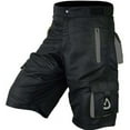 thumbnail image 1 of MTB Shorts Men's Cycling Baggy Style Off Road Team Racing Free Padded Liner Bicycle Pants, 1 of 5