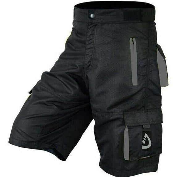 MTB Shorts Men's Cycling Baggy Style Off Road Team Racing Free Padded Liner Bicycle Pants