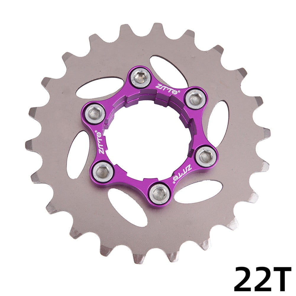 MTB Single Speed Cassette Cog Bicycle Gear CNC Bike Freewheel Tensioner