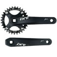 thumbnail image 1 of MTB Square Taper Crankset, Durable Aluminum Alloy Crank Arm Set with 32T Narrow Wide Chainring, 170mm/6.7" 104/64 BCD Mountain Bike Crankset, 1 of 7