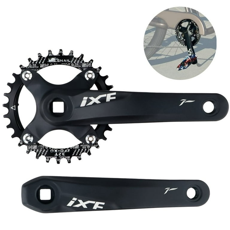 Square taper mountain bike crankset outlet
