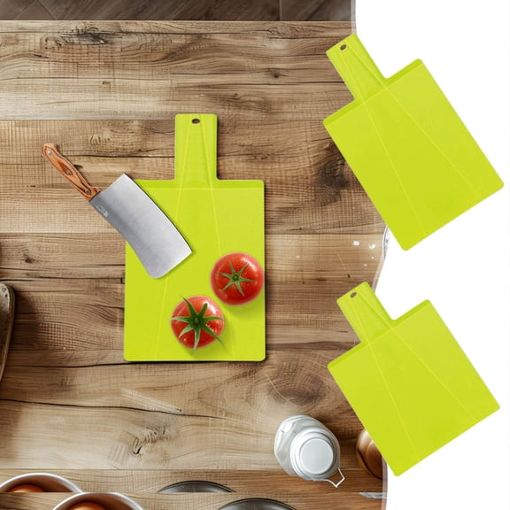 MTBLYS Foldable Cutting Board Multi-Function Plastic Chopping Board Food Grade Kitchen Cutting Board with Non-Slip Surface Easy To Clean and Store Includes Hanging Hole and Recessed Sink