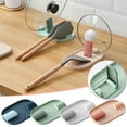 thumbnail image 1 of MTBLYS Folding Kitchen Utensil Holder with Integrated Lid Rack Spatula and Spoon Organizer Drip Tray for Countertop Space Saving Storage Solution Dishwasher Safe 12.6 Inches, 1 of 3