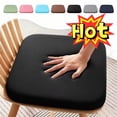 thumbnail image 1 of MTBLYS Memory Foam Seat Cushion 3.5Cm Thick Hollow Breathable Design 13.7X13.75 Inch Orthopedic Cushion for Office Chair Pain Relief Home Car Use, 1 of 8