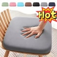 thumbnail image 1 of MTBLYS Memory Foam Seat Cushion 3.5Cm Thick Hollow Breathable Design 13.7X13.75 Inch Orthopedic Cushion for Office Chair Pain Relief Home Car Use, 1 of 8