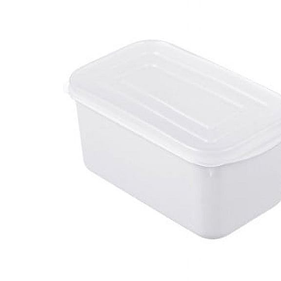 MTBLYS Plastic Food Storage Container with Lid Bpa-Free Material Large Capacity Freezer Box Leak-Proof Seal Vegetable Meat Fruit Cooler