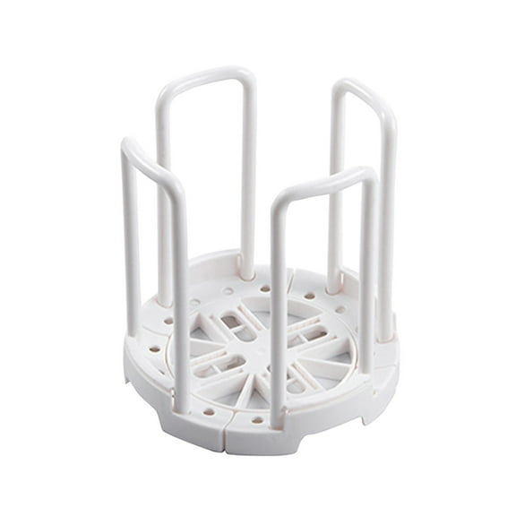 MTBLYS Retractable Dish Rack Expandable Bowl Counter Organizer Kitchen Cup Storage Stand Draining Shelf Space Saving for Plates and Pot Lids