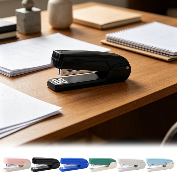 MTBLYS Rotating Stapler | Heavy Duty Office Stapler | Effortless Home Use | 1 Count | Large Size Student Supplies