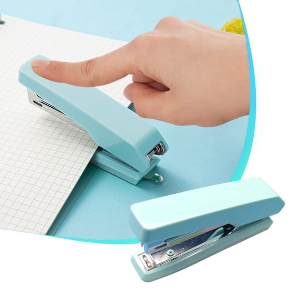 MTBLYS Stapler for Office and Use Compact and Effortless Standard Size 10 Staples Portable Desktop Stapler Single Unit