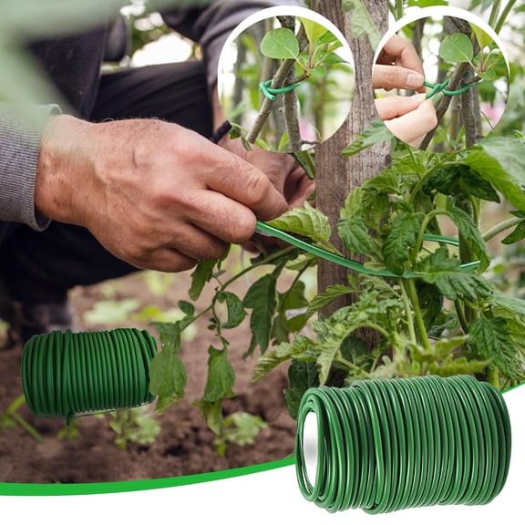 MTBLYS Ties for Securing Garden Soft Twist Ties 78.74 Feet Reusable Trees Cables Vines Support