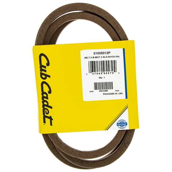 MTD 01005012P CTP PTO Deck Drive V-Belt Craftsman Pro MMZ ZTL7500 2560