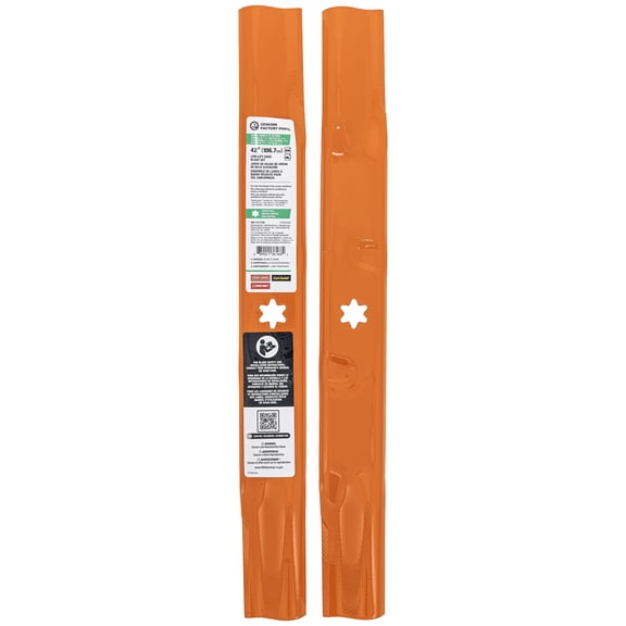 MTD 490-110-F180 42" Low-Lift Sand Blade Set 6-Point Star Mount Murray Troy-Bilt