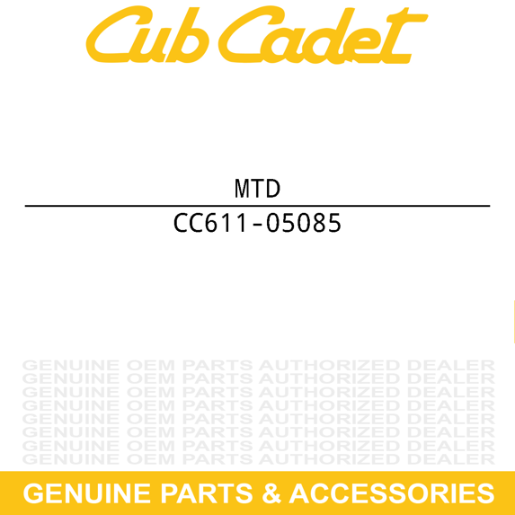 MTD 611-05085 Front Axle Assembly Craftsman Columbia Series Pro inch SP28S